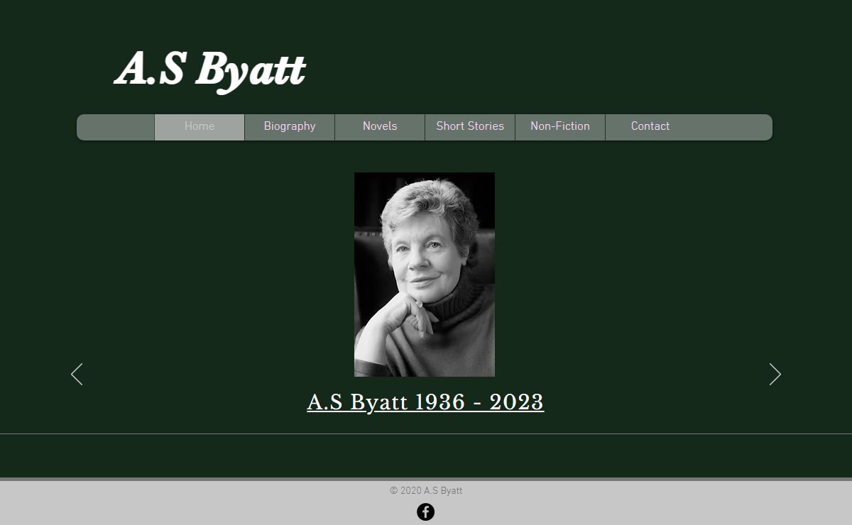 British novelist, scholar and literary critic | A.S. Byatt | London