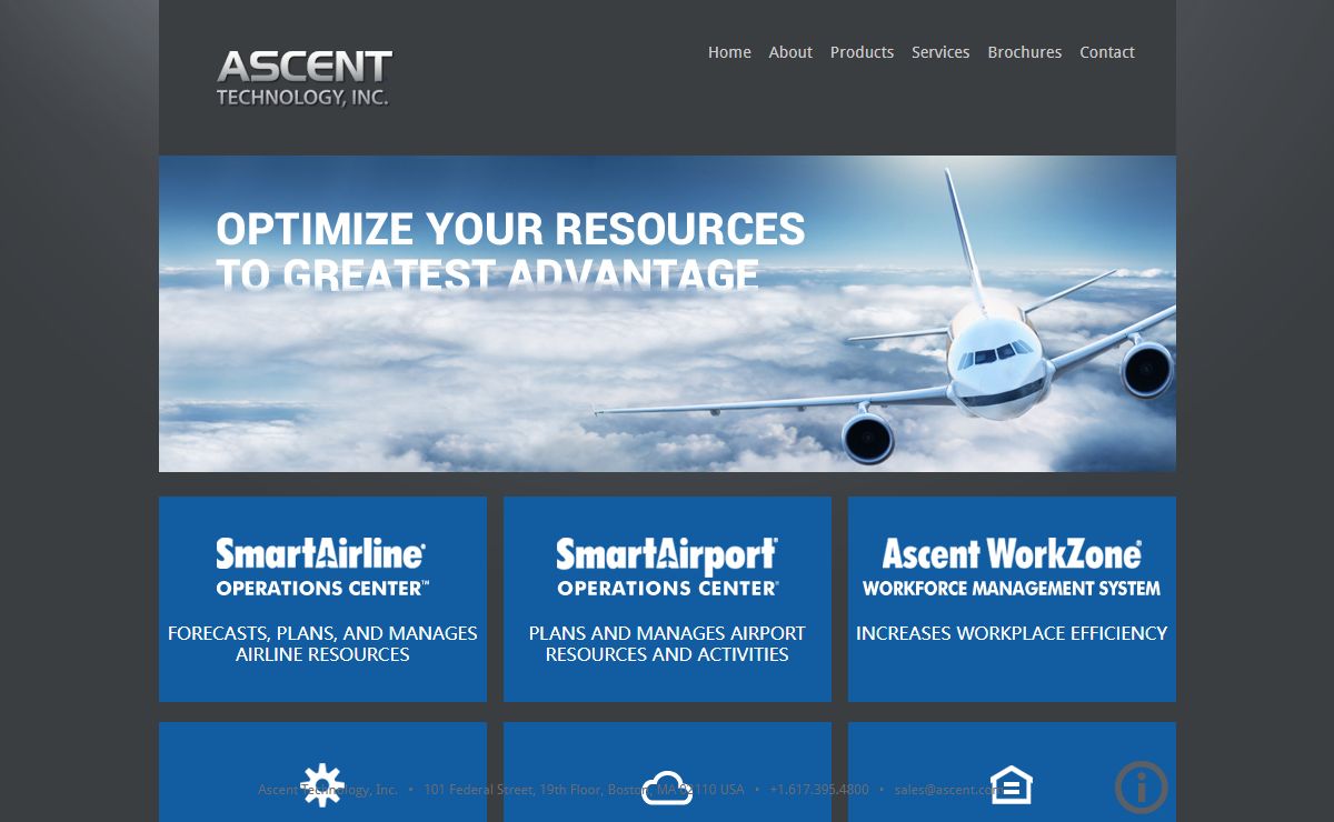 Ascent Technology Inc | Resource allocation & optimization solutions