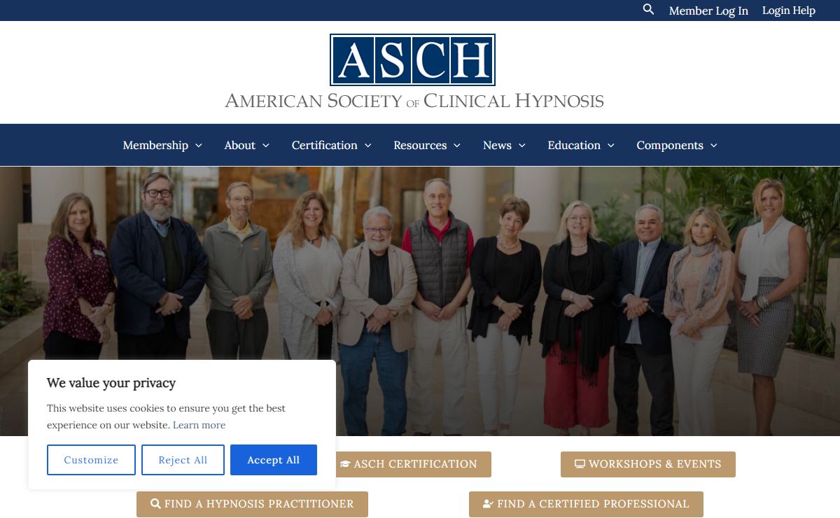 ASCH – American Society of Clinical Hypnosis