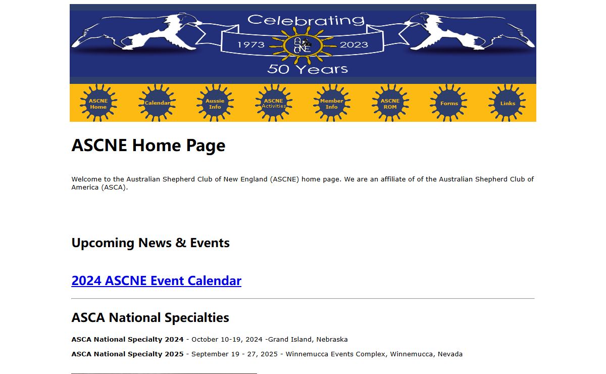 ASCNE Homepage