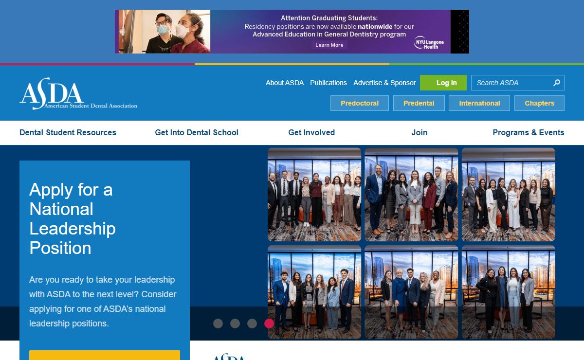 American Student Dental Association | ASDA | ASDA