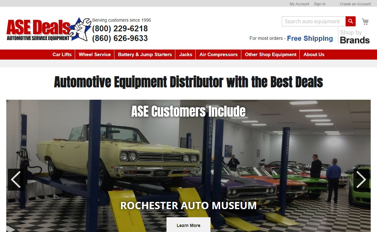 Automotive Equipment | Shop & Garage Equipment | Great Deals
