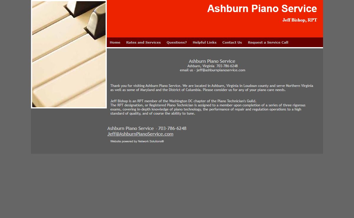 ashburn piano tuning service virginia maryland dc
