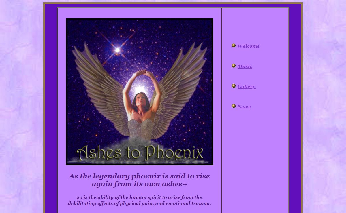 Ashes to Phoenix-music for the mind, body and spirit