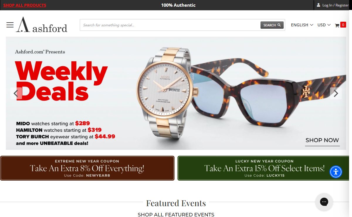 Luxury Watches for Men and Women For Sale at Discount Prices - Ashford.com