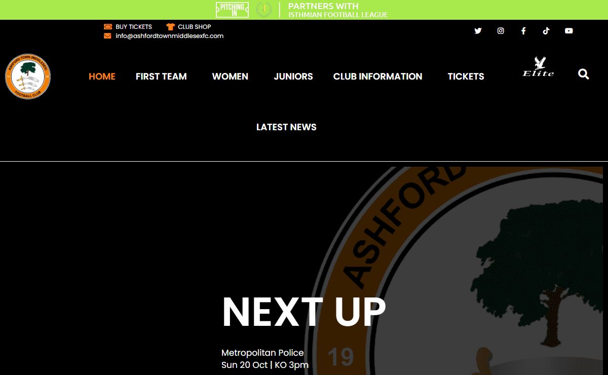 Ashford Town (Middlesex) Football Club – Welcome to the official website of Ashford Town (Middlesex) Football Club