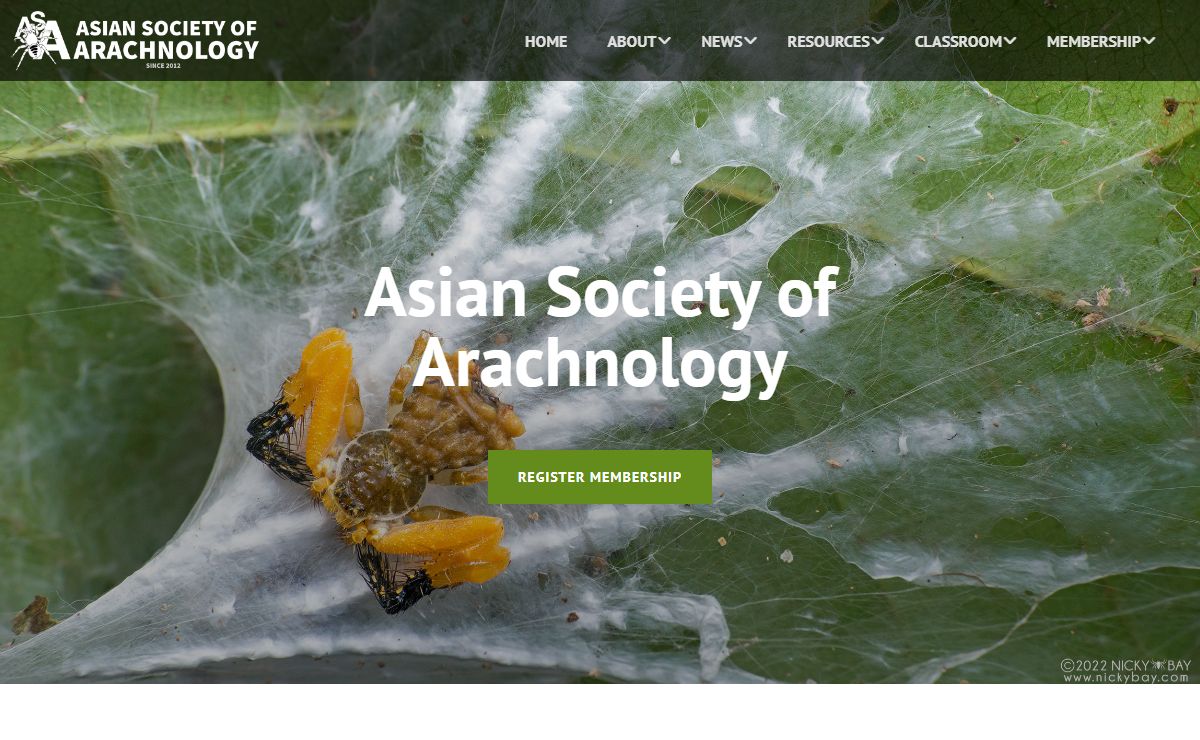 Home - Asian Society of Arachnology