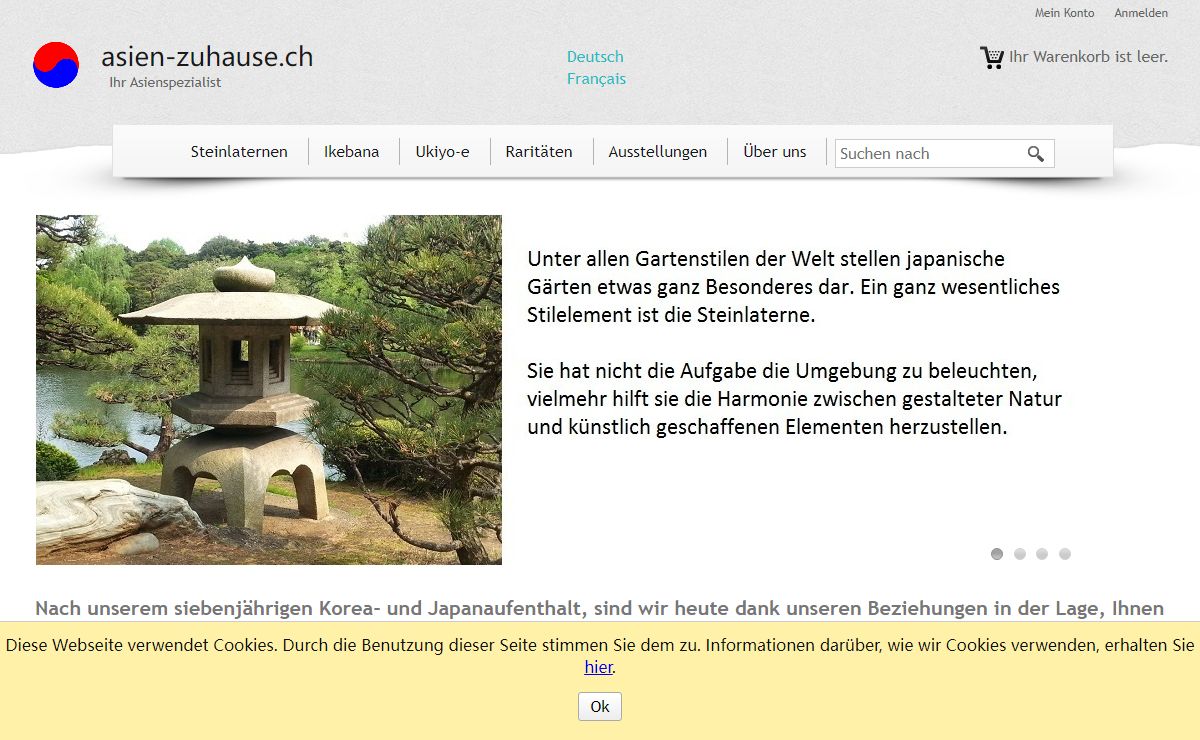 asien-zuhause.ch - Ihr Asienspezialist
