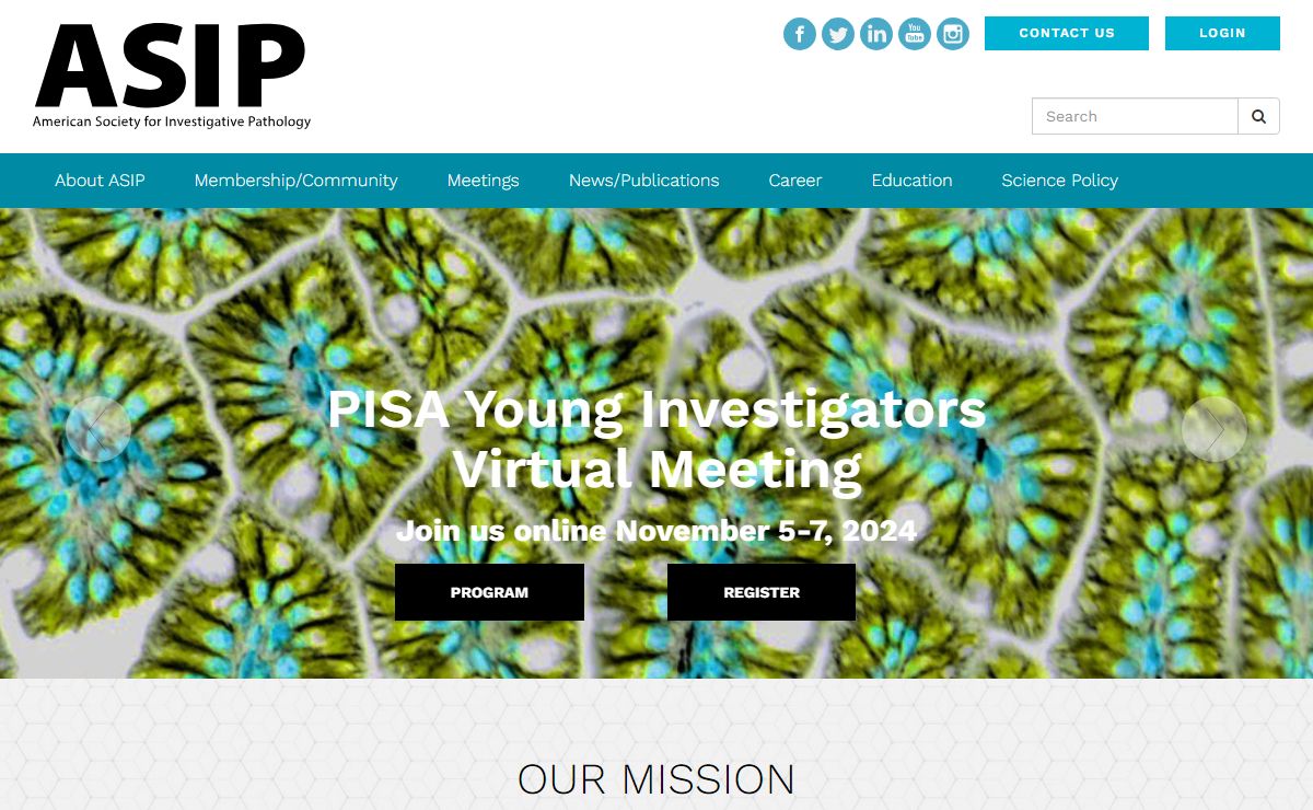Home - American Society for Investigative Pathology