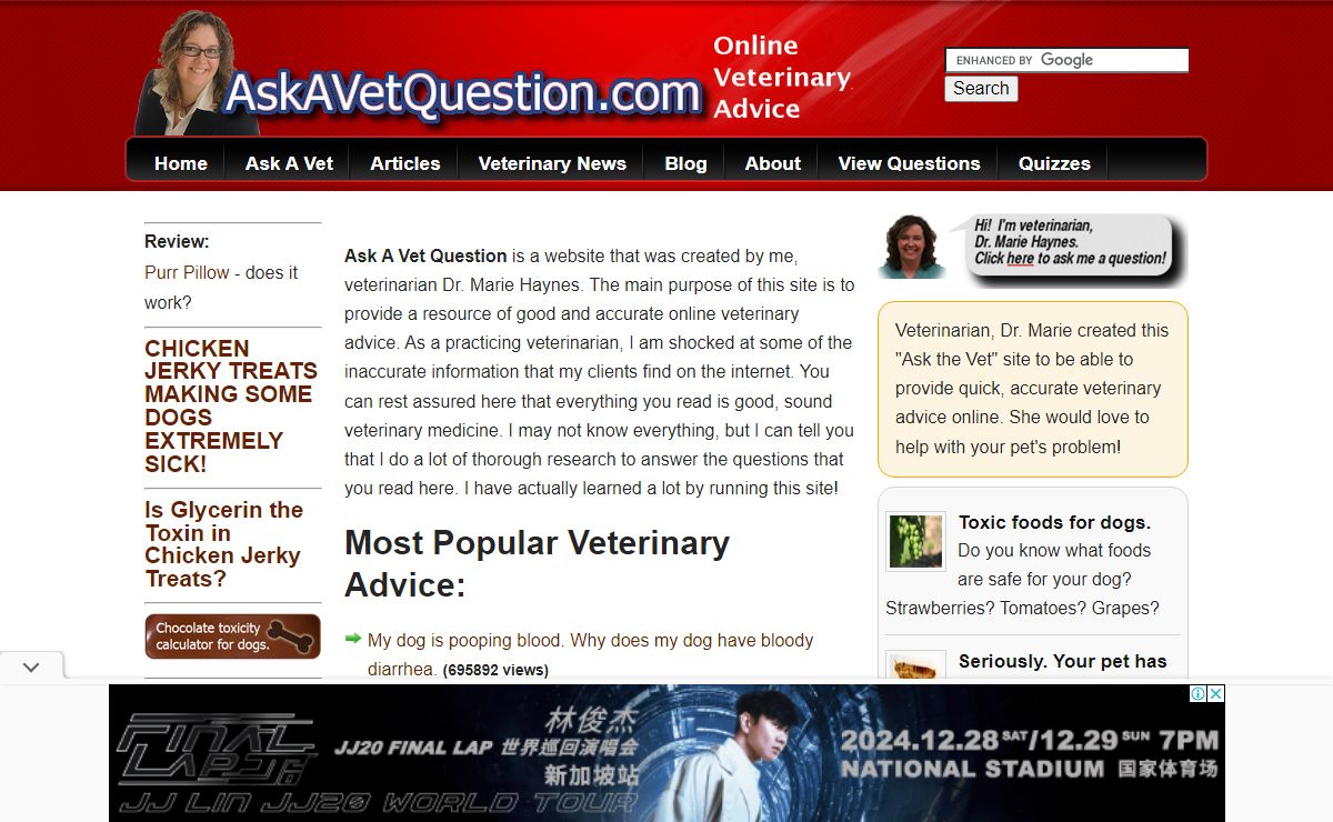 Ask A Vet Online. Veterinary Advice for Dogs, Cats and More.