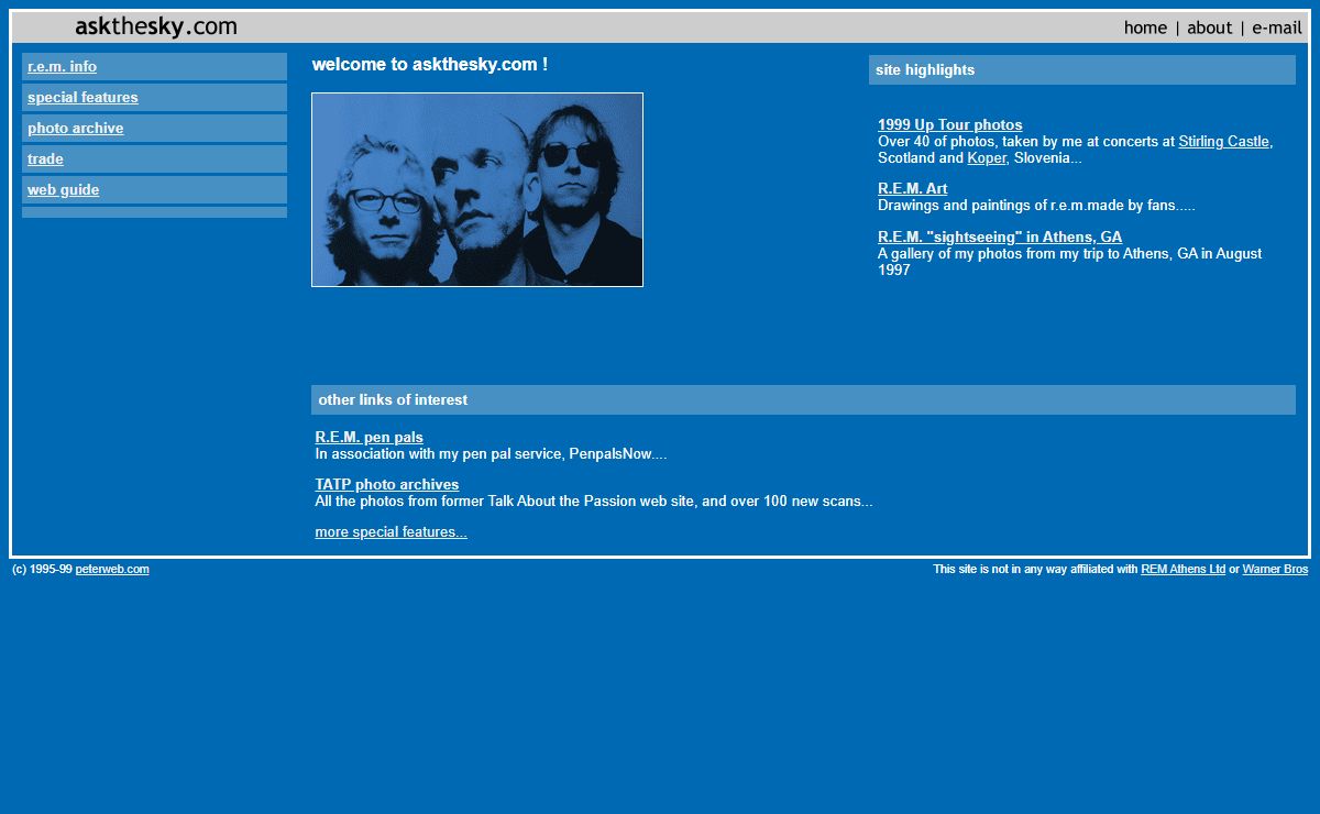R.E.M - askthesky.com