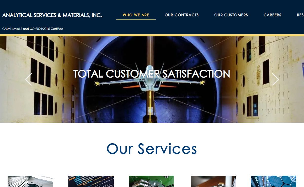 Analytical Services & Materials, Inc. | government contracting
