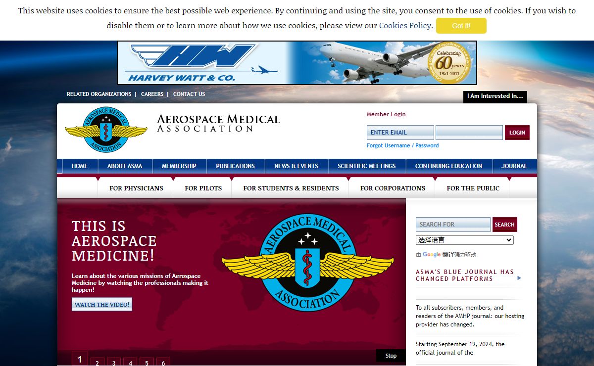 AsMA | Aerospace Medical Association