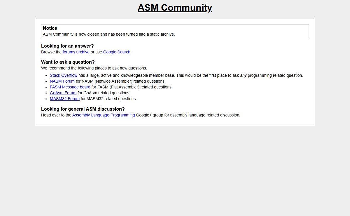 ASM Community