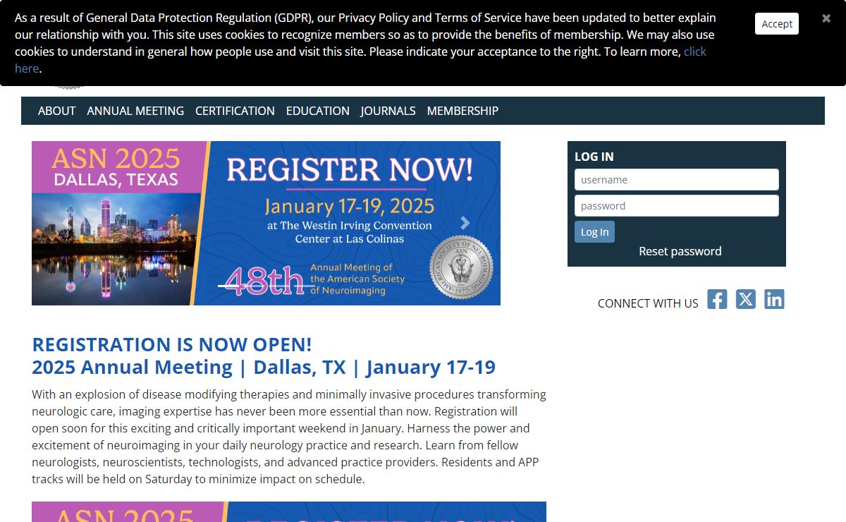 Home | The American Society of Neuroimaging