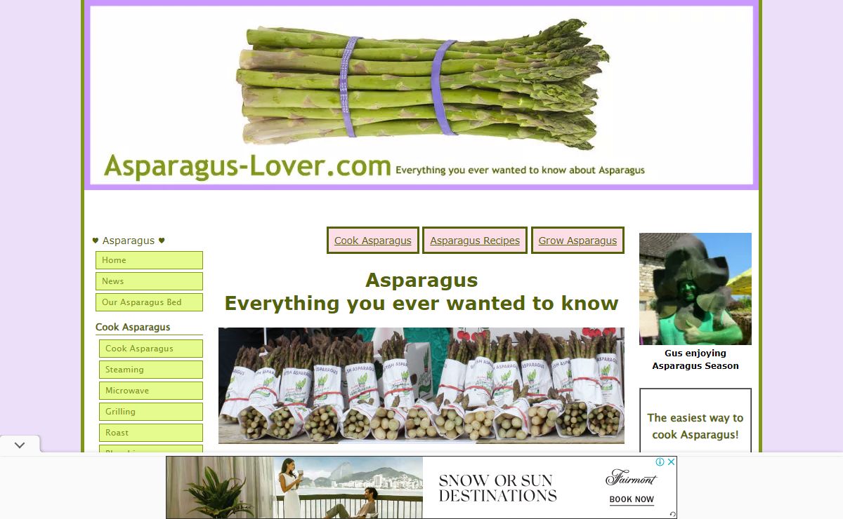 Asparagus, all about this amazing vegetable