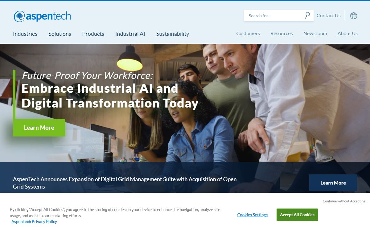 AspenTech | Asset Optimization Software - Asset Performance Management, Process Engineering for Chemicals, Energy and Engineering & Construction