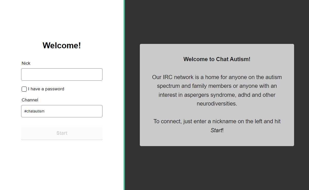 ChatAutism IRC Network