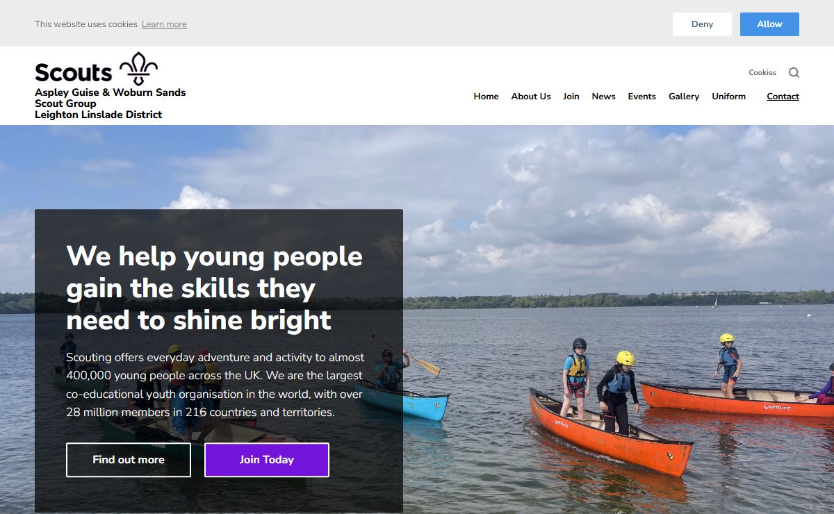 Aspley Guise Scout Group | Skills for Life