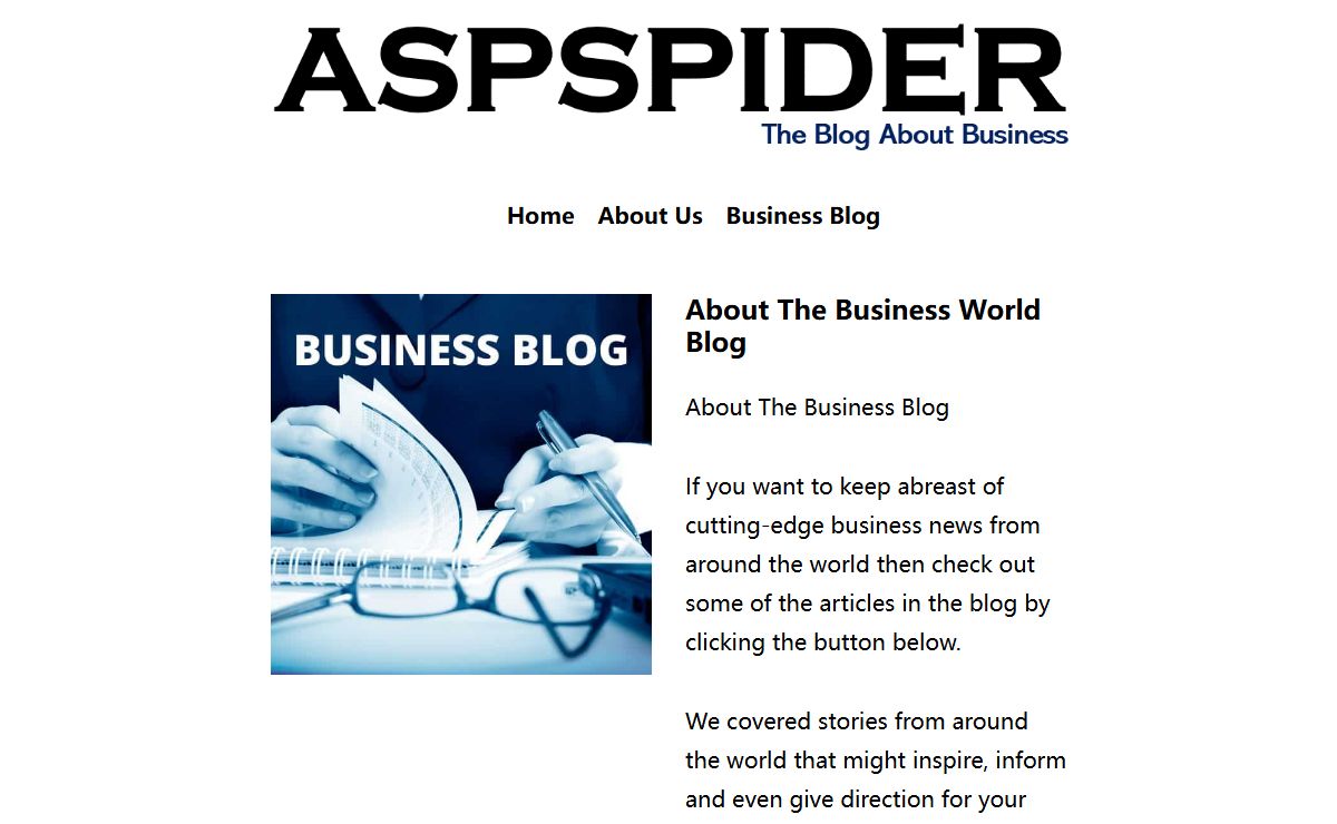 Home - ASP Spider