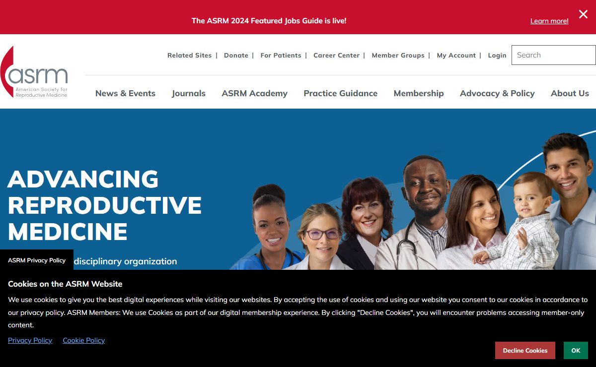 American Society for Reproductive Medicine (ASRM) | American Society for Reproductive Medicine | ASRM