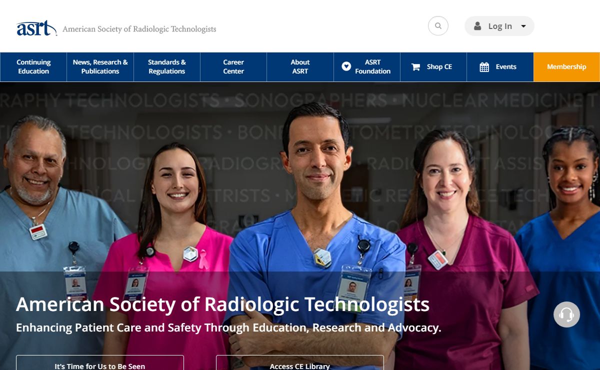 American Society of Radiologic Technologists (ASRT )