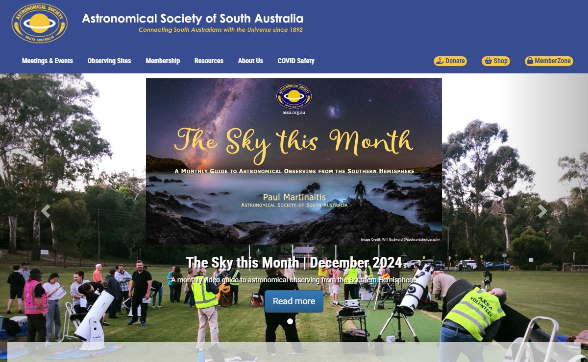 Astronomical Society of South Australia - ASSA