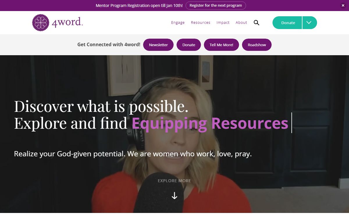 Supporting Christian Women in business.