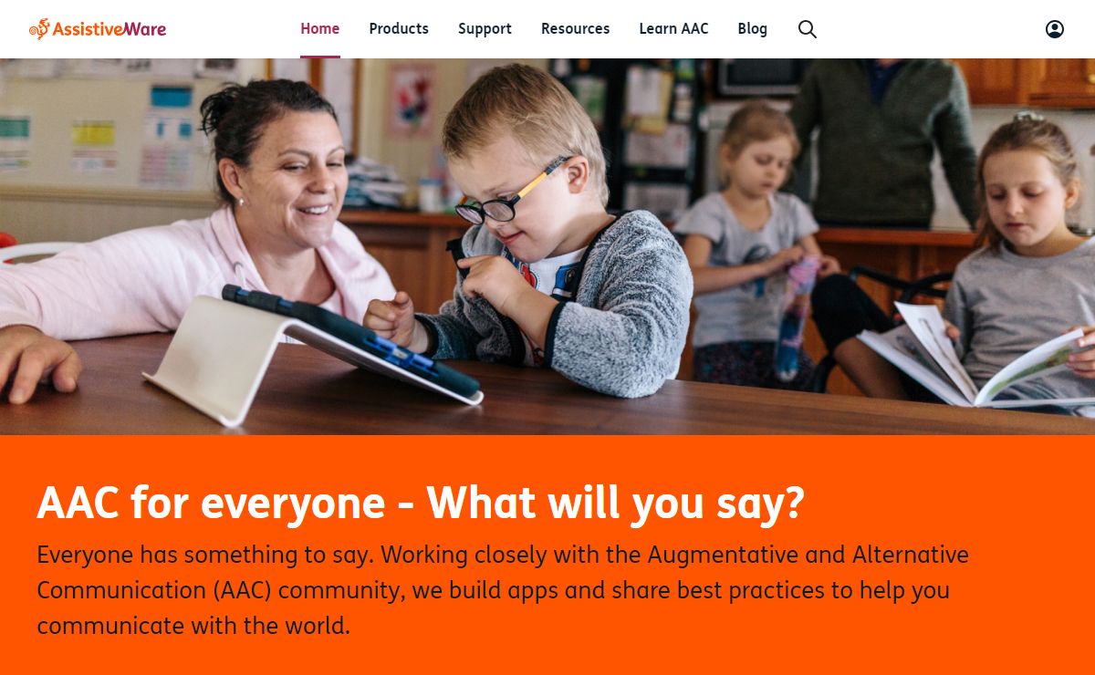 AssistiveWare - What will you say?