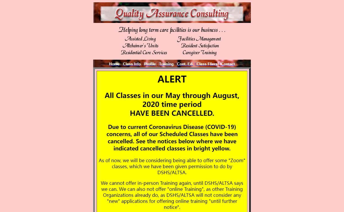 Assisted Living Consultation