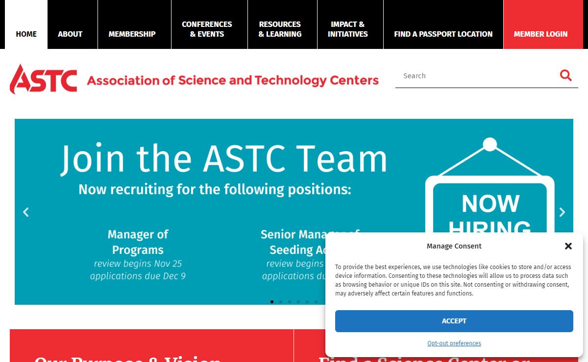 Home - Association of Science and Technology Centers