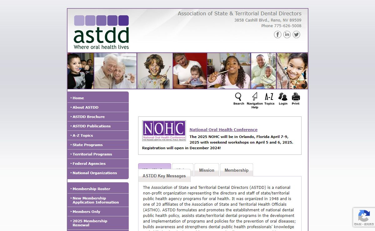 ASTDD | Homepage