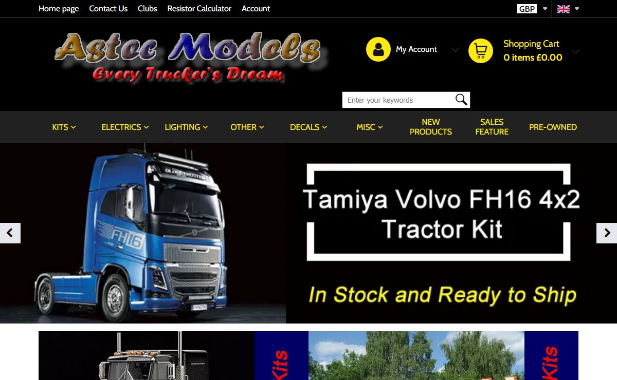 AsTec Models - Every Trucker's Dream