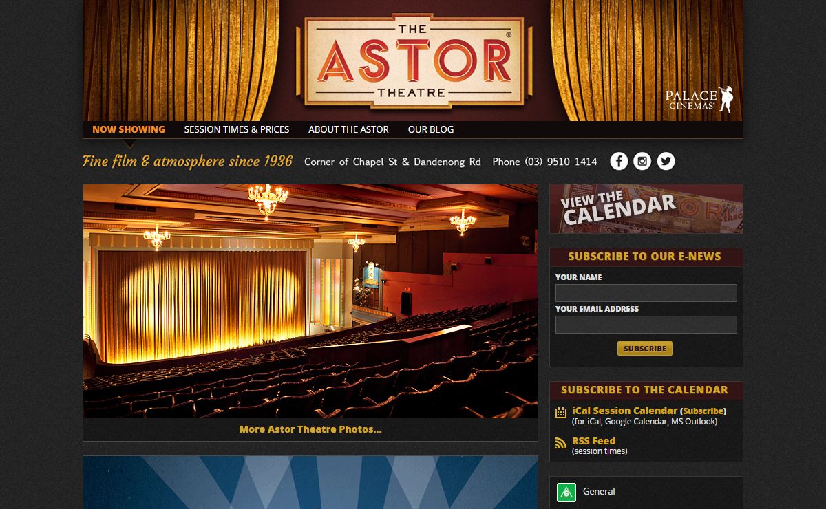 The Astor Theatre