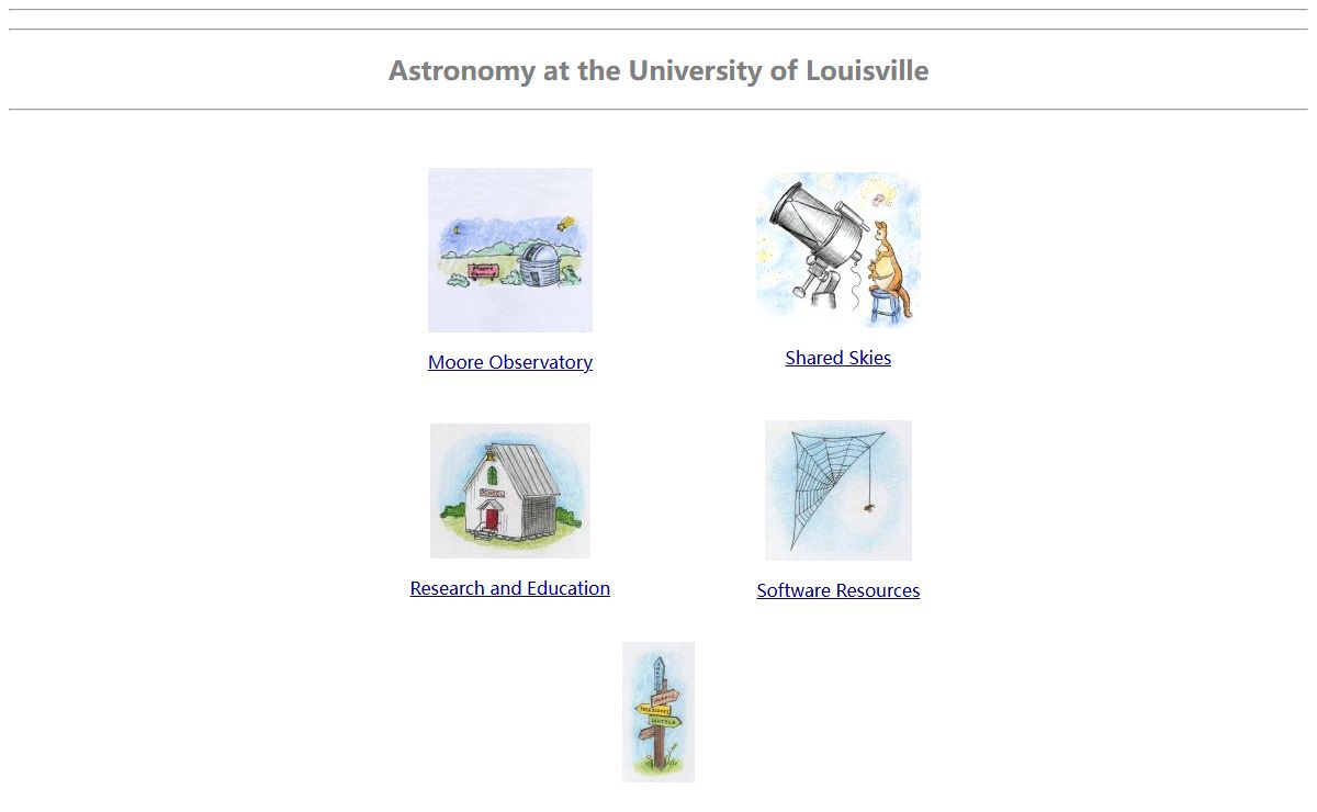 University of Louisville Astronomy
