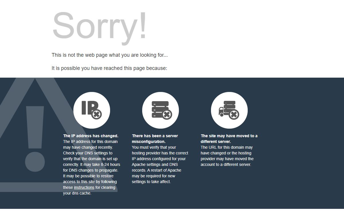 Sorry!