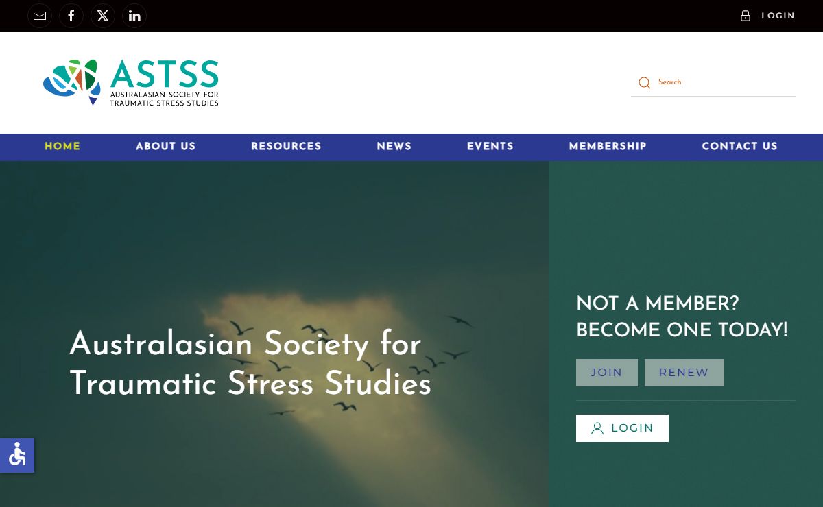Australasian Society for Traumatic Stress Studies - ASTSS
