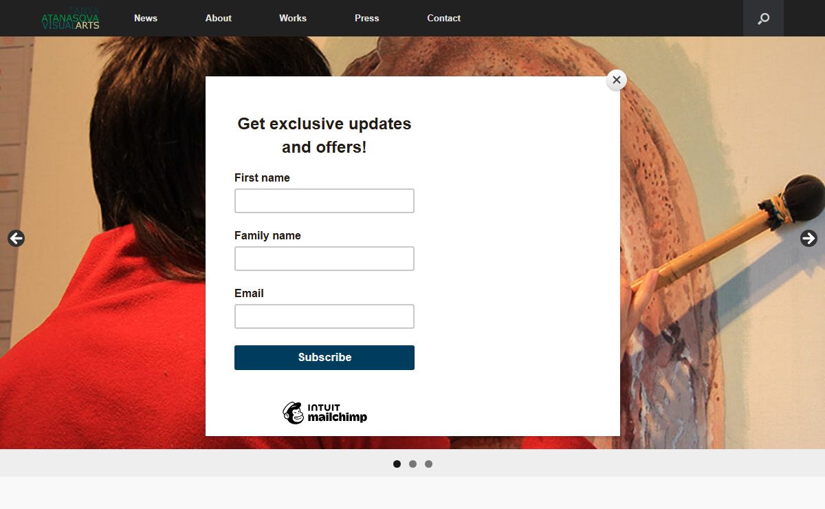 Home Page - Tanya Atanasova Visual Arts