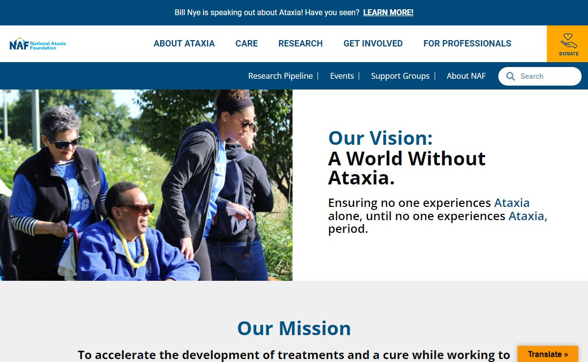 Home - National Ataxia Foundation