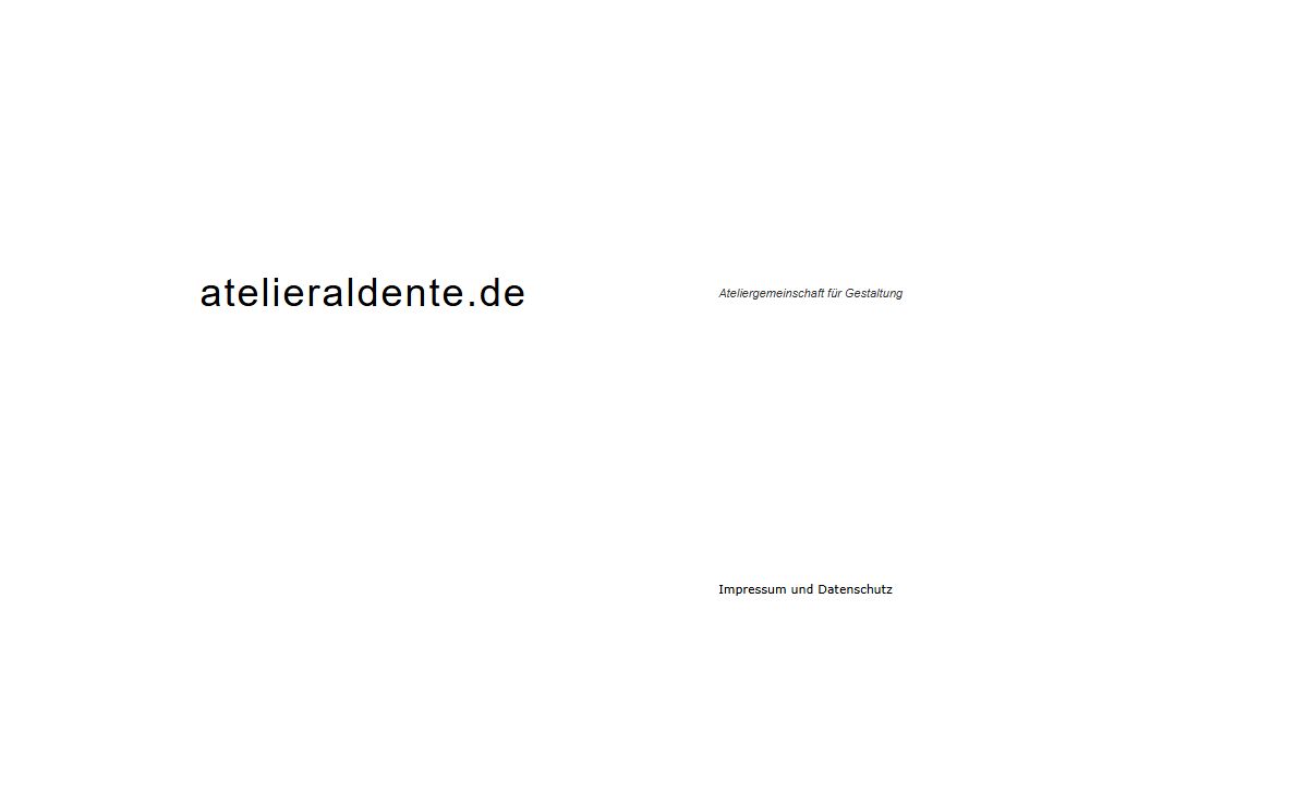 Atelieraldente home
