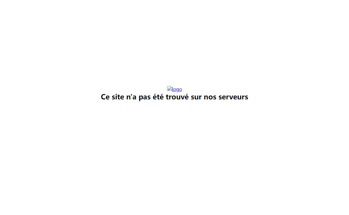Site inexistant