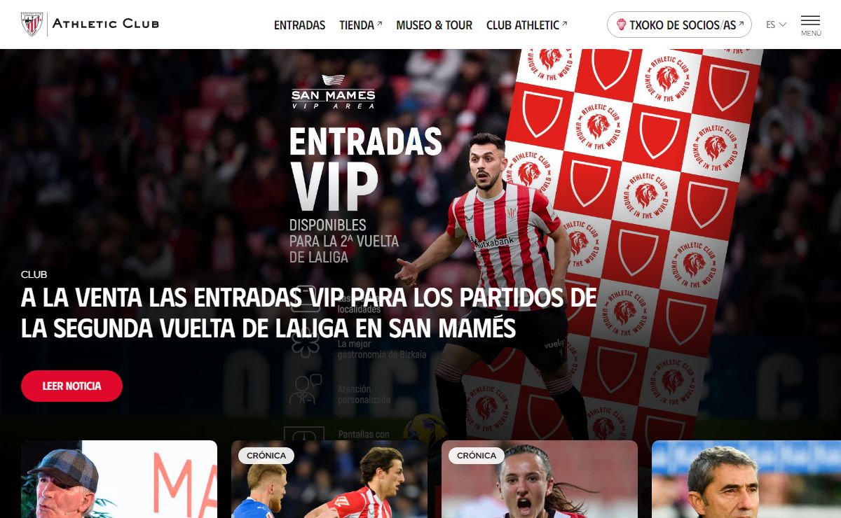 Athletic Club - Web oficial del Athletic Club | Bilbao