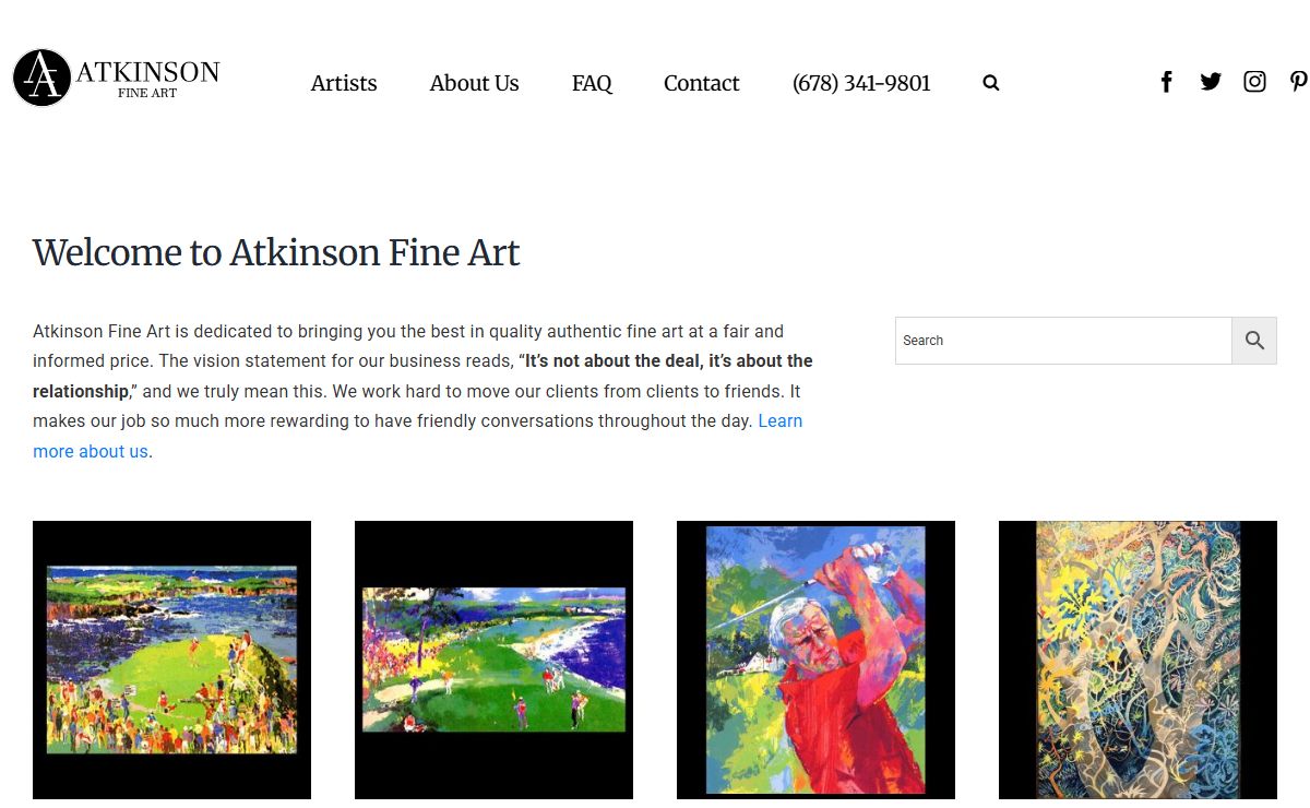 Atkinson Fine Art | Atkinson Fine Art