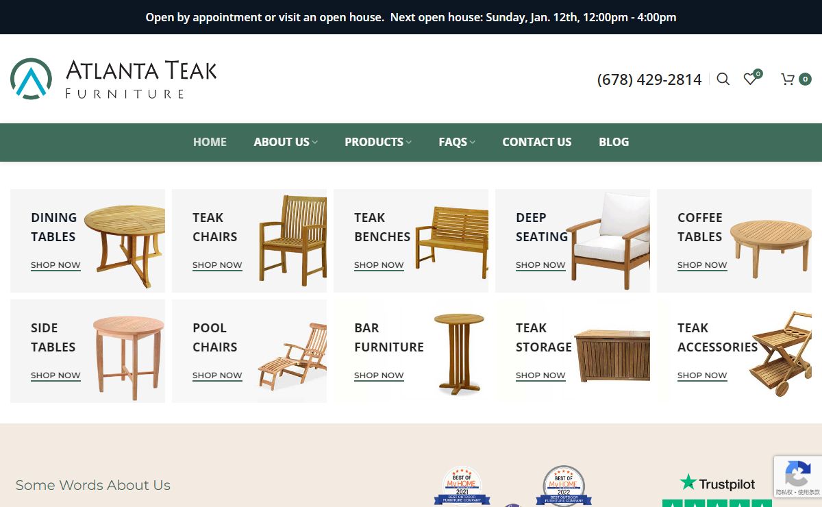 Home Decor - Atlanta Teak