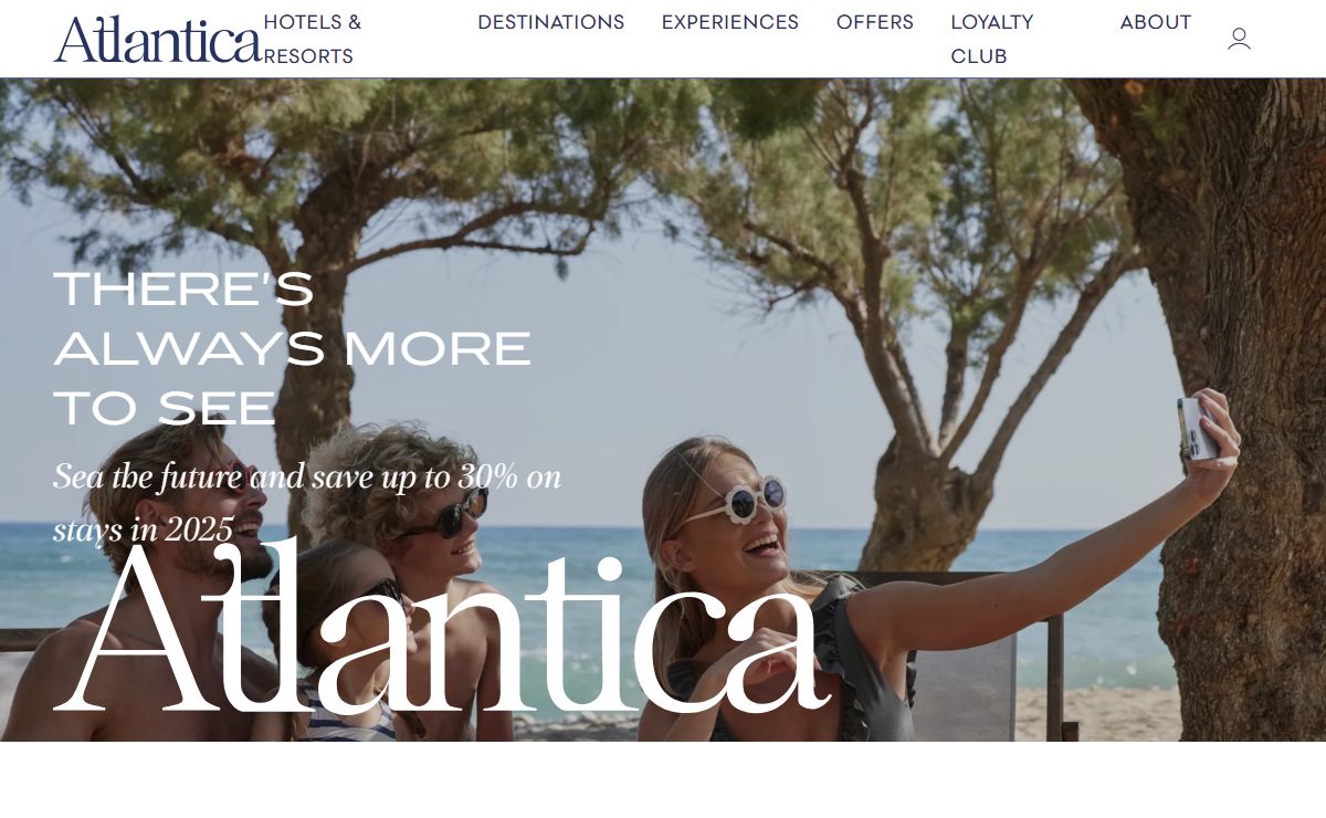Discover Your Dream Getaway | Atlantica Hotels