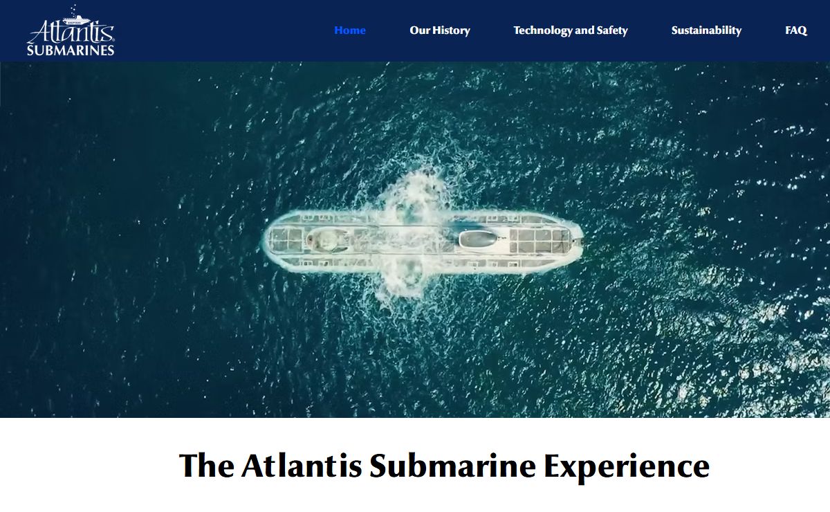 Home | Atlantis Submarines