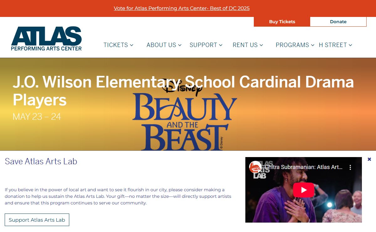Atlas Performing Arts Center | Historic theater and performance rental venue for special events and concerts