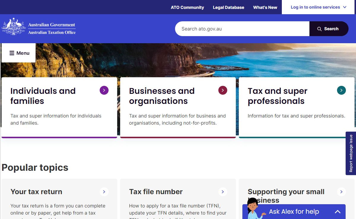 Home | Australian Taxation Office