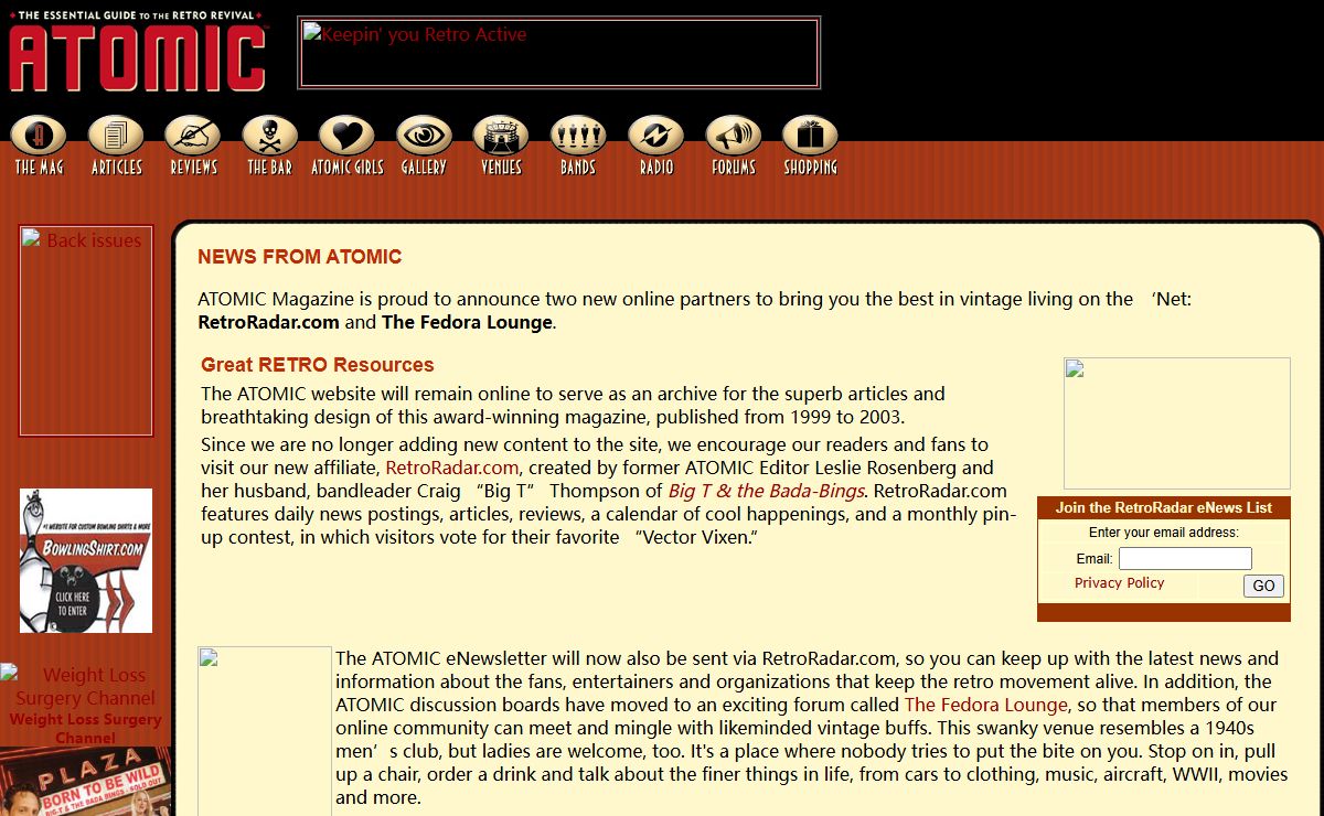 ATOMIC Magazine: The Essential Guide to the Retro Revival