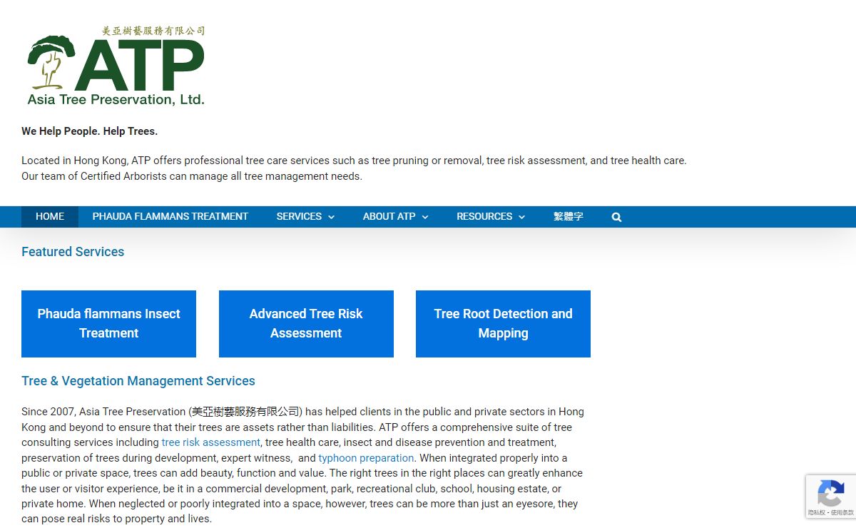 Home - ATP - Asia Tree Preservation, Ltd.